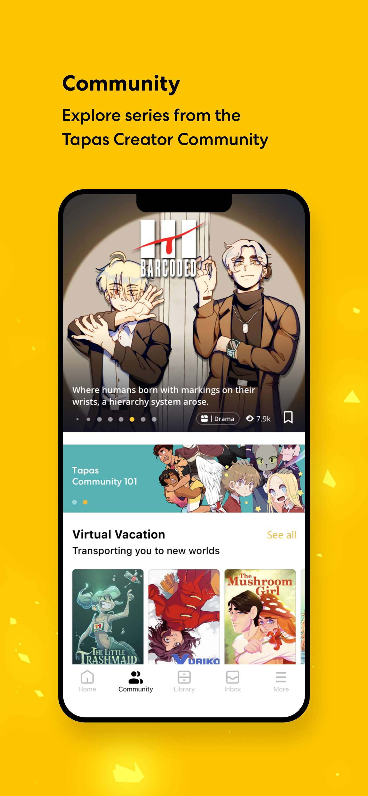 Tapas APK screenshot