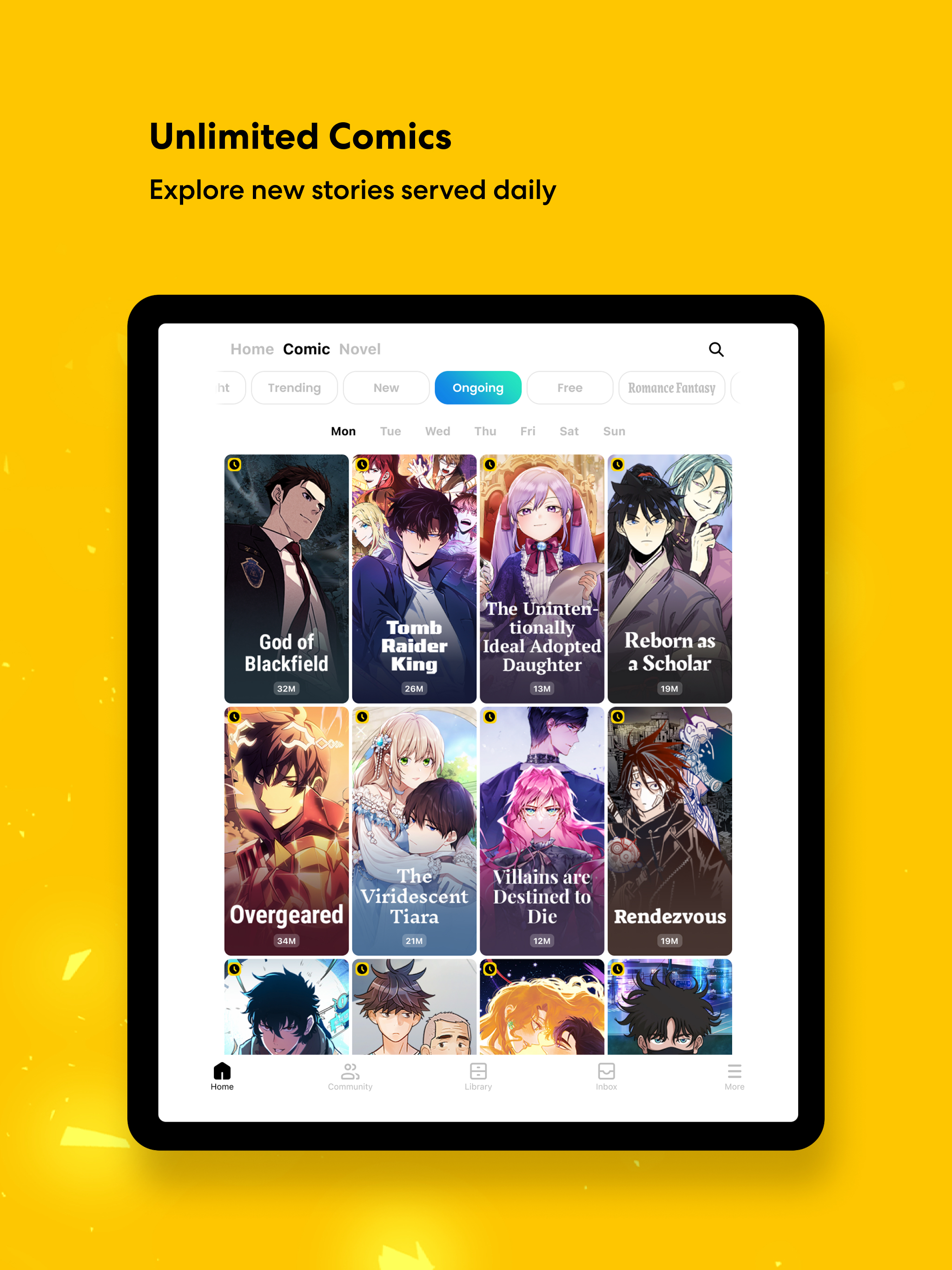 Tapas APK screenshot