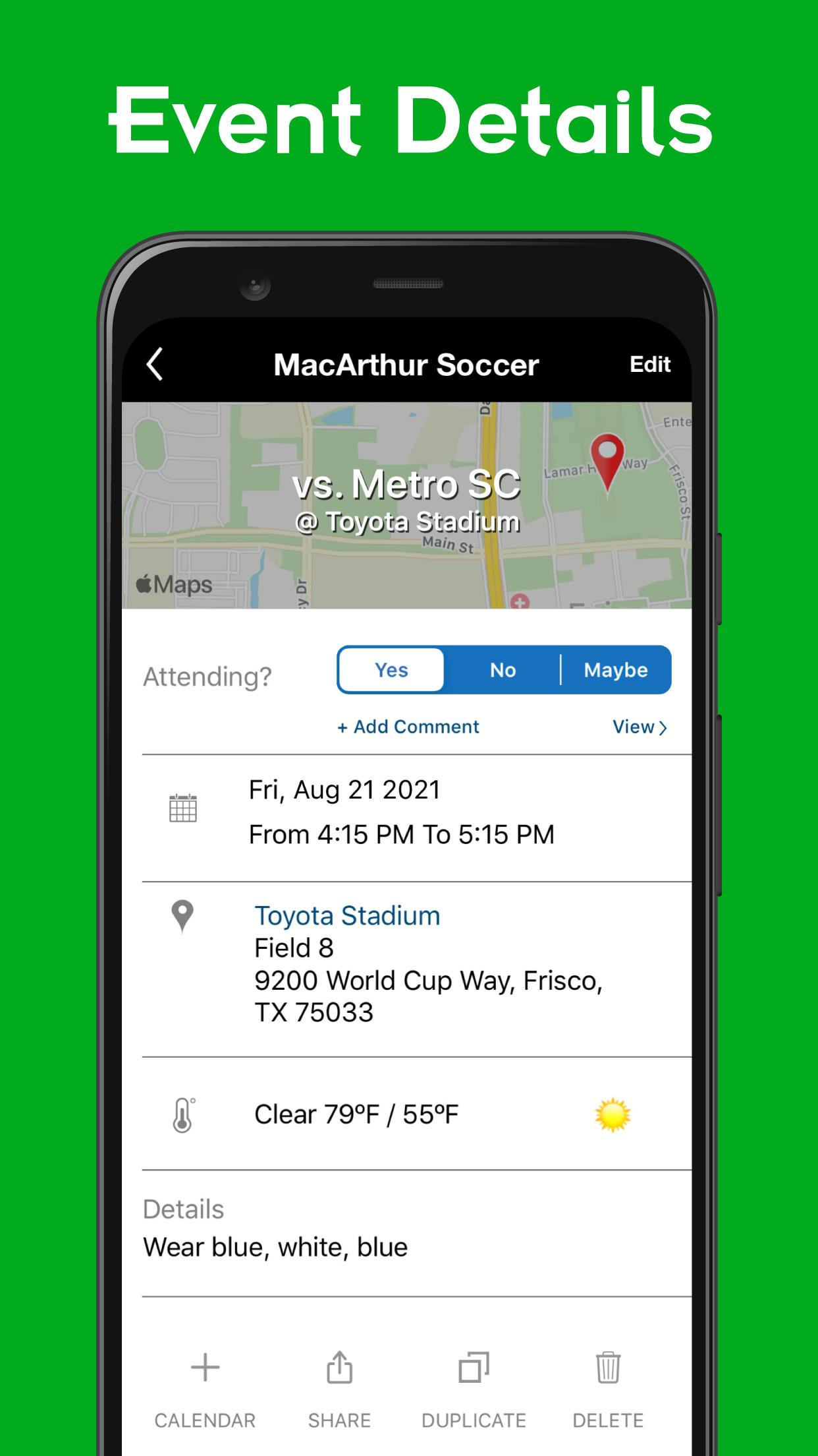 TeamReach - Your Team App APK screenshot