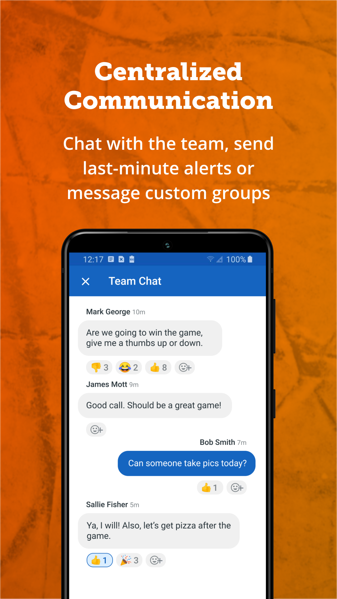TeamSnap: manage youth sports APK screenshot