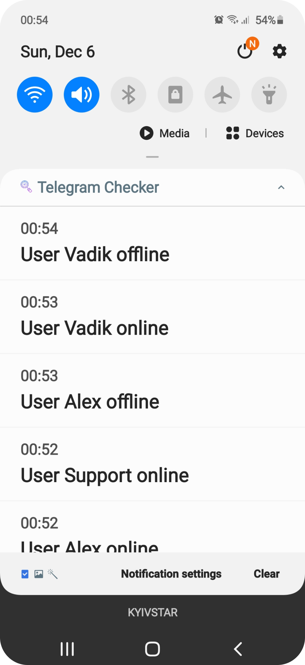 Telegram Checker screenshot