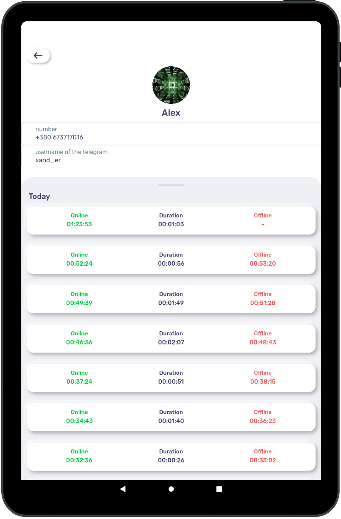 Telegram Checker screenshot