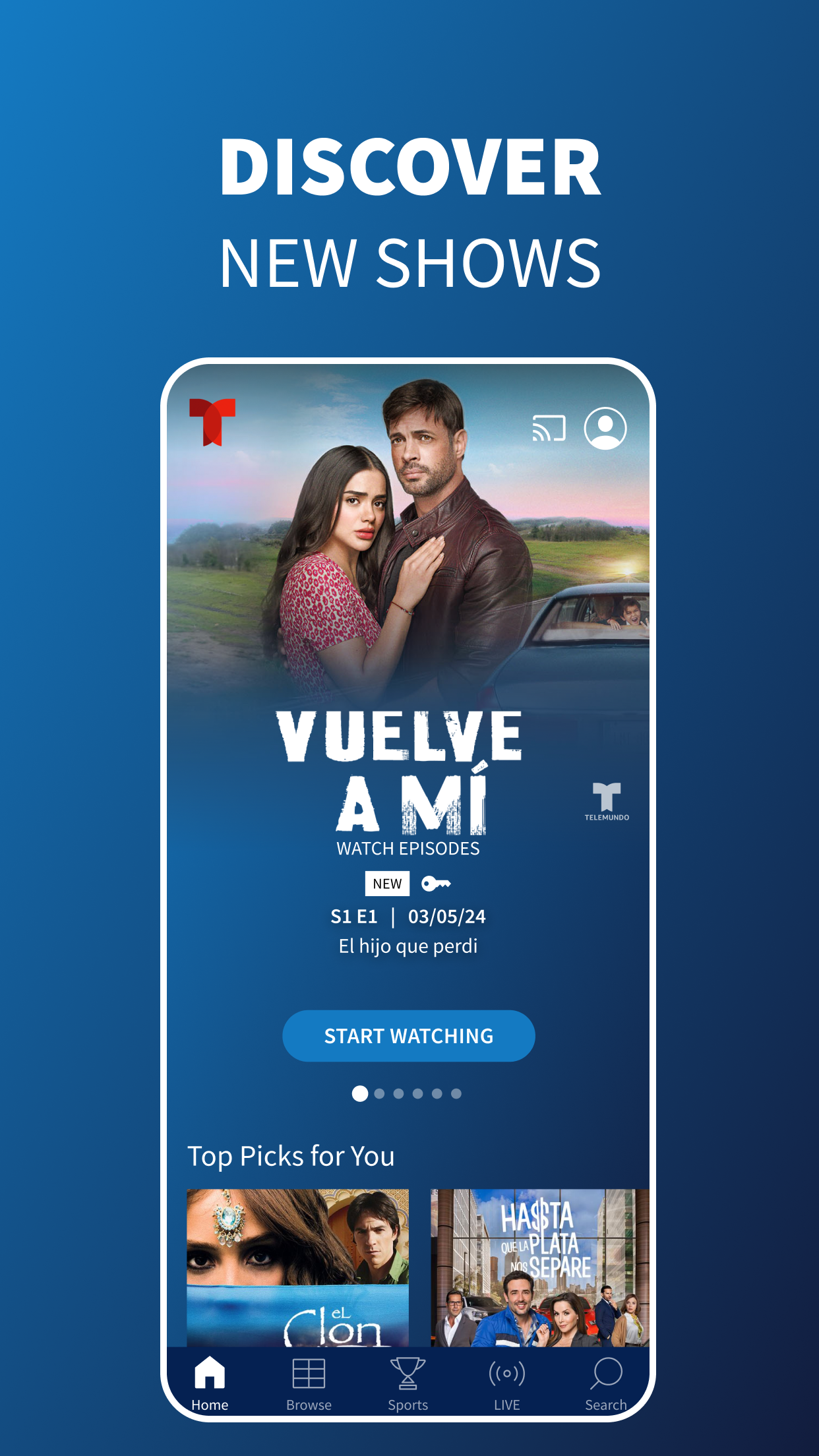 Telemundo APK screenshot