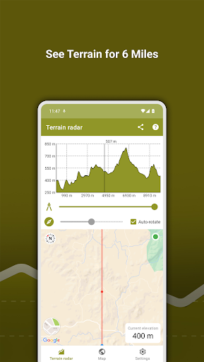 Terrain Radar APK screenshot