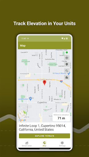 Terrain Radar APK screenshot