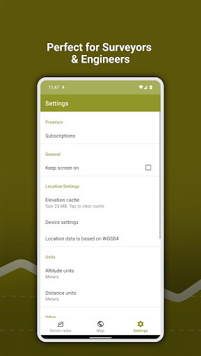 Terrain Radar APK screenshot