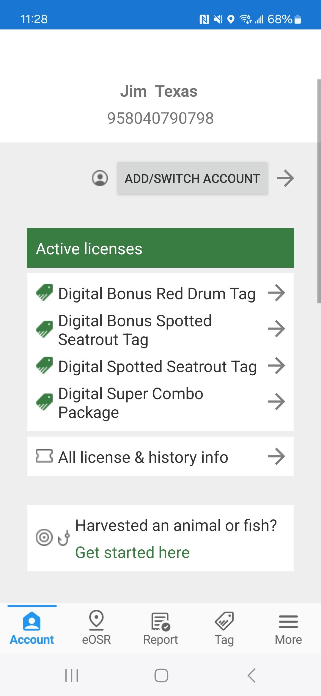 Texas Hunt & Fish APK screenshot