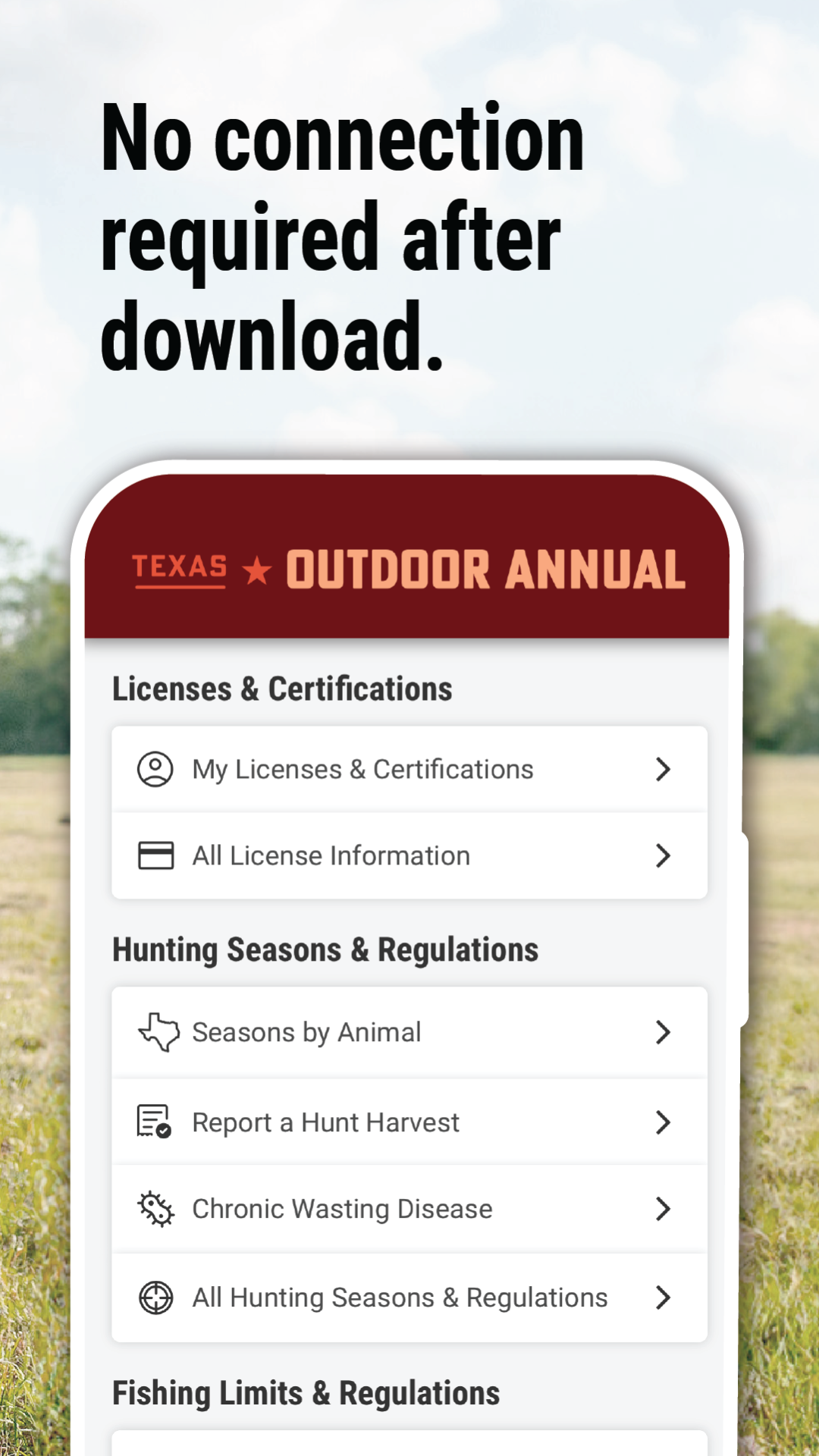Texas Outdoor Annual APK screenshot