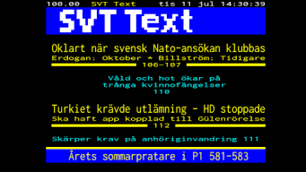 TextTV APK screenshot