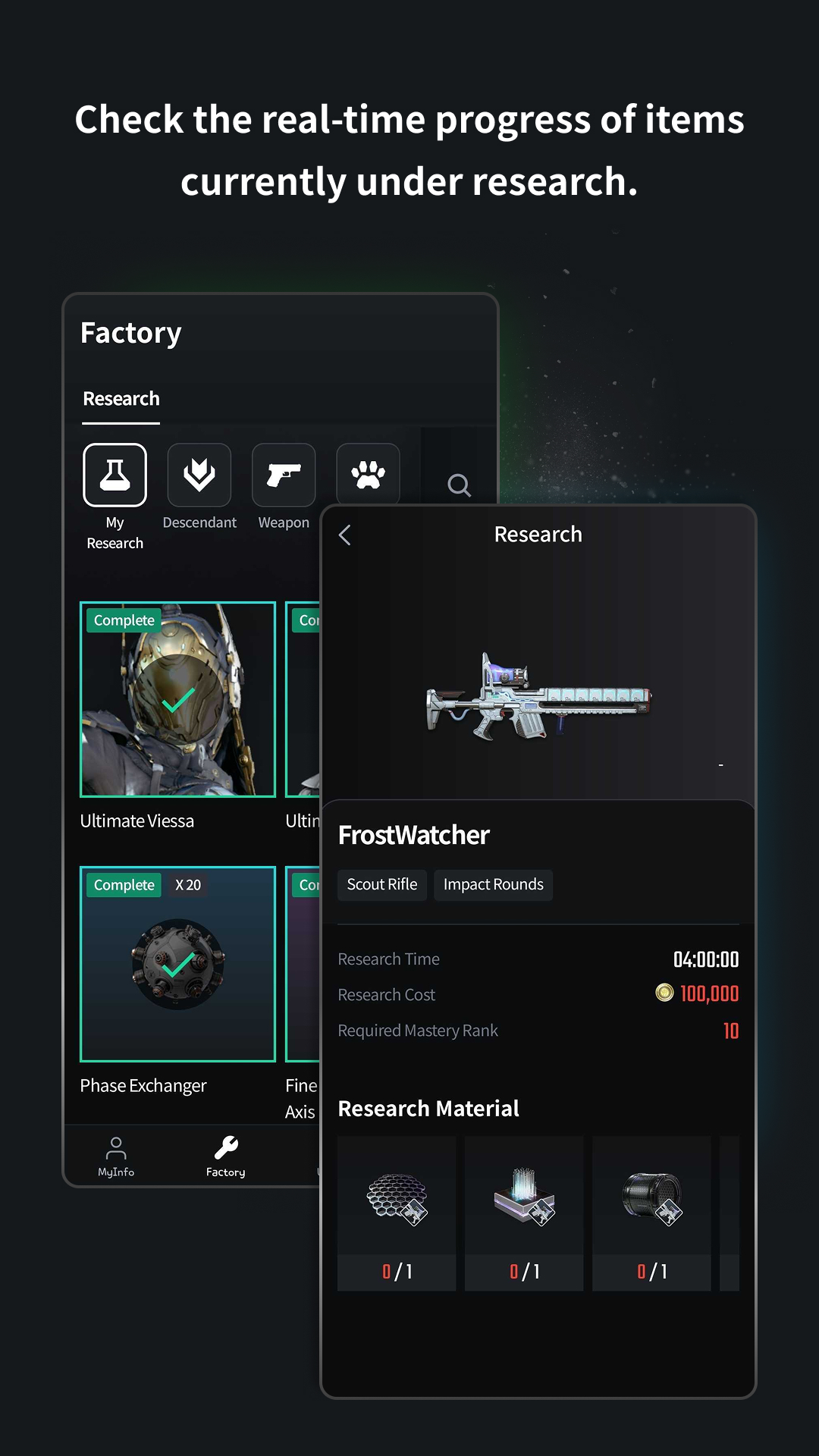 The First Descendant Companion screenshot