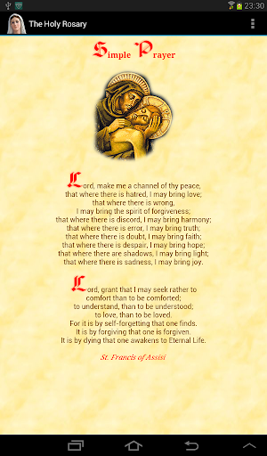 The Holy Rosary APK screenshot