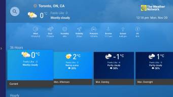 The Weather Network TV App APK screenshot
