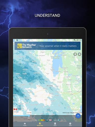 The Weather Network APK screenshot