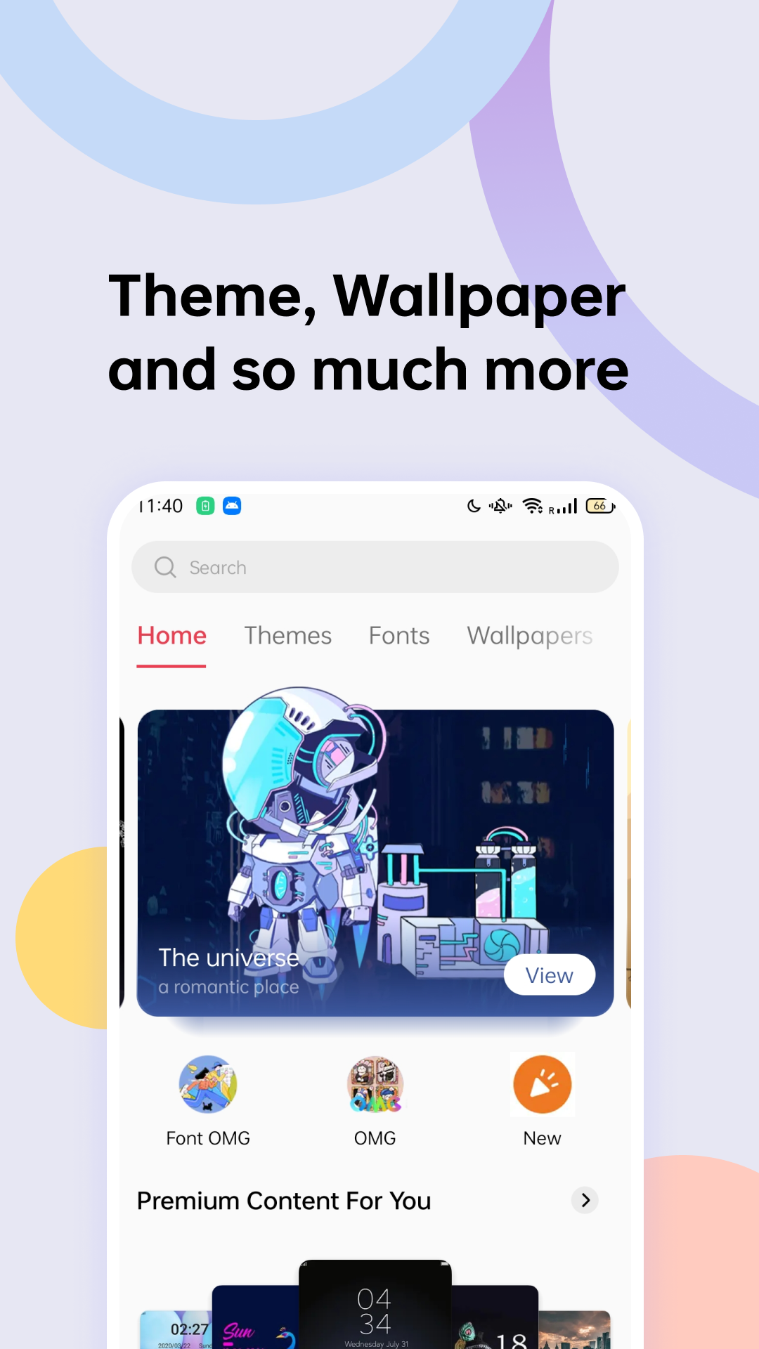 Theme Store APK screenshot