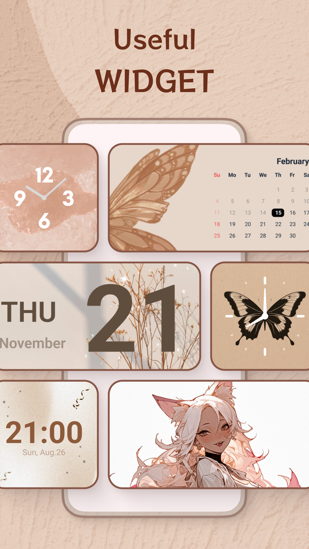 Theme, Widget & Icon changer APK screenshot