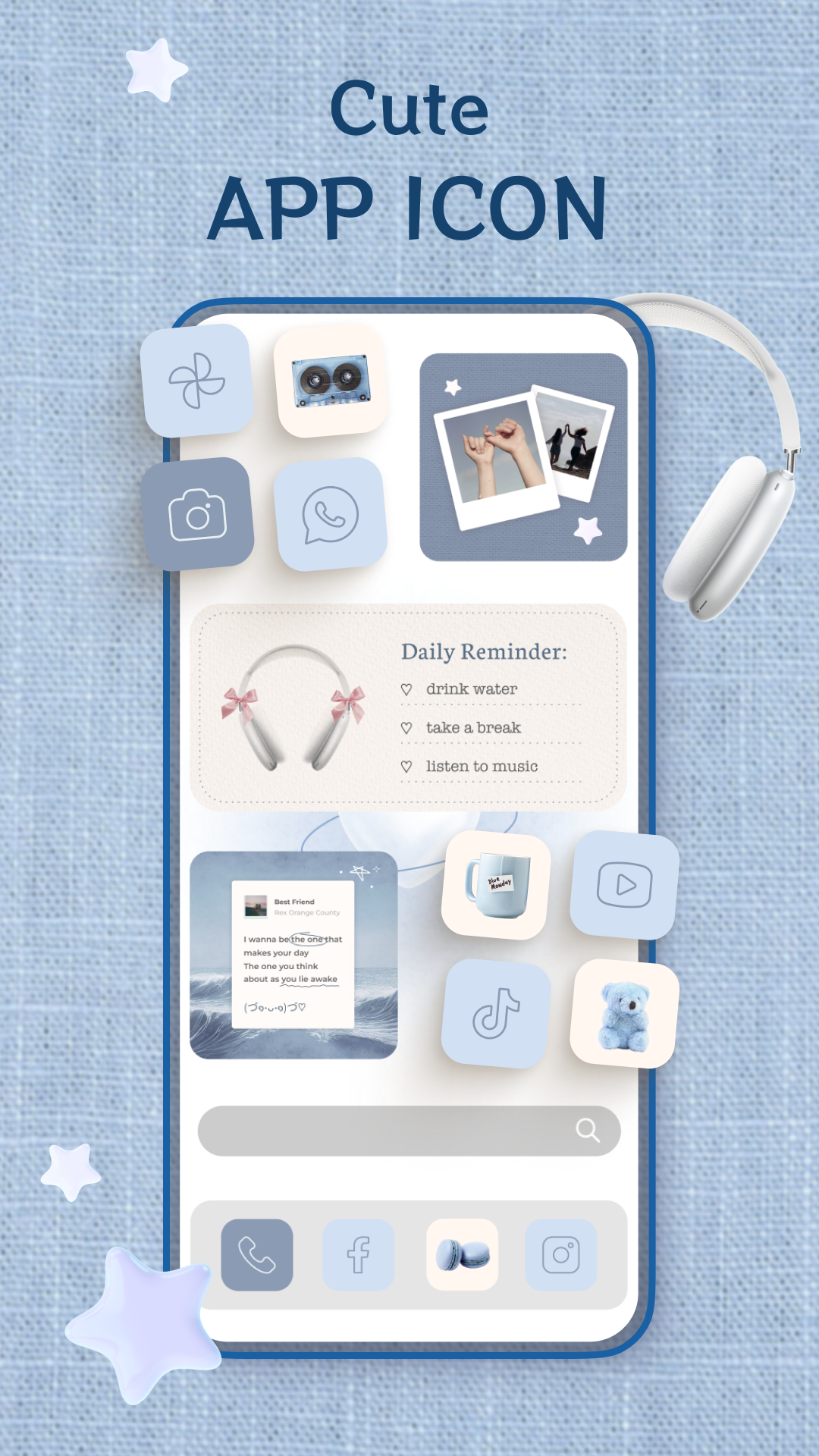 Theme, Widget & Icon changer APK screenshot