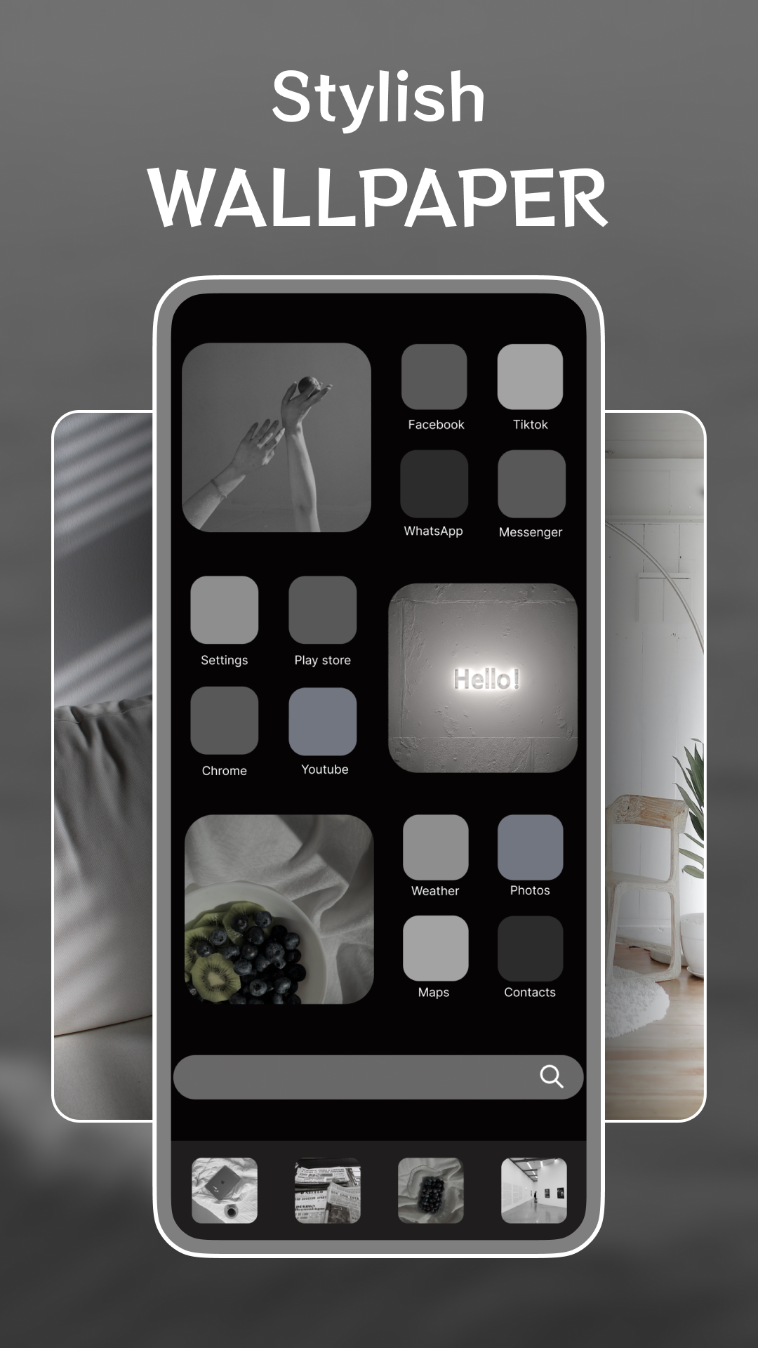 Theme, Widget & Icon changer APK screenshot