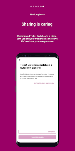 Ticket Gretchen - Event App APK screenshot