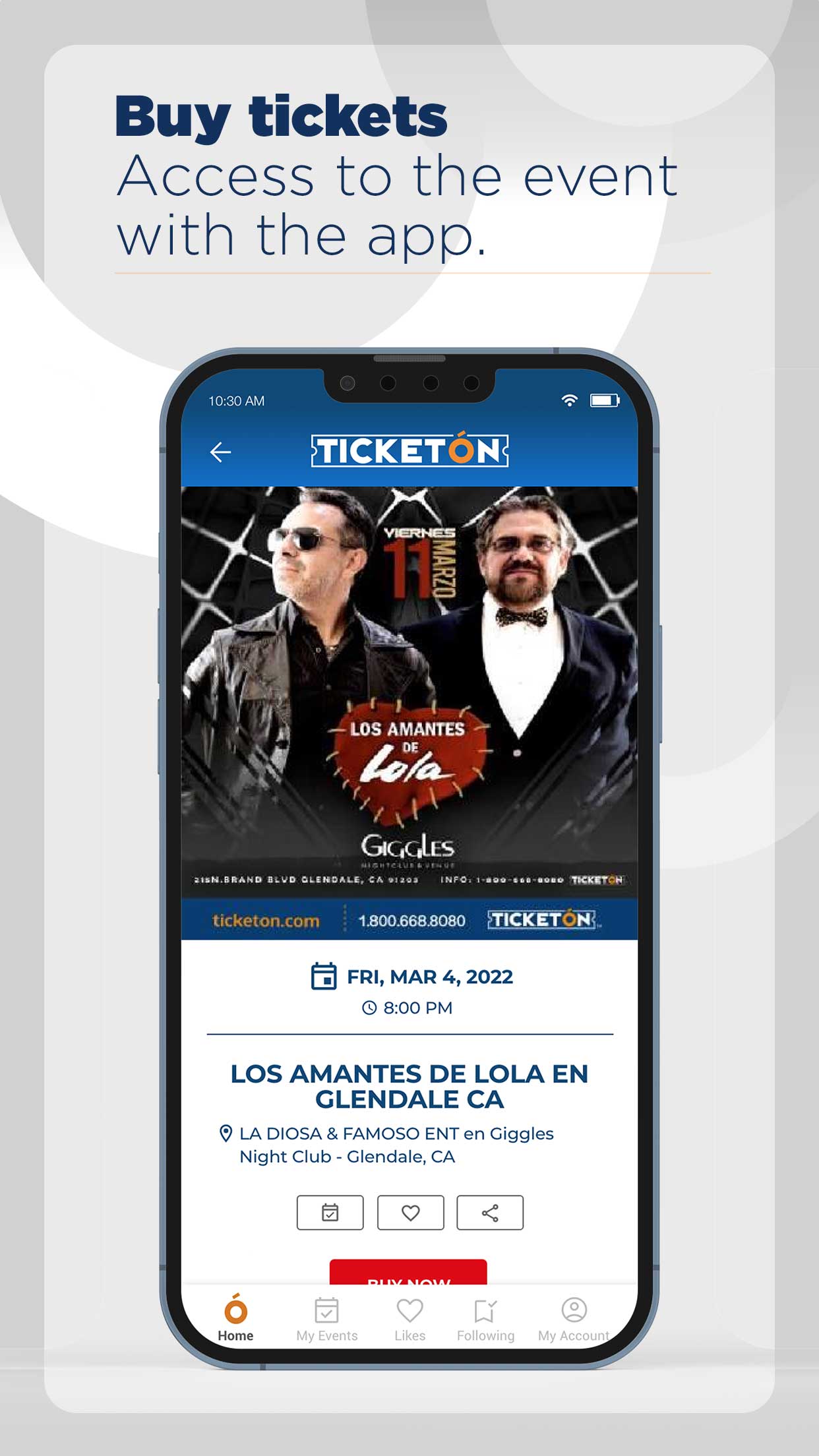 Ticketón - Event tickets APK screenshot