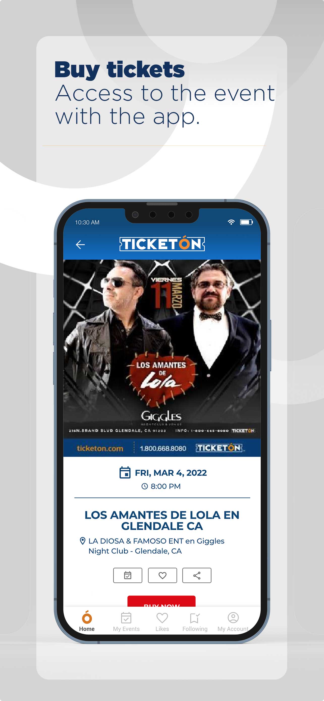 Ticketón - Event tickets APK screenshot