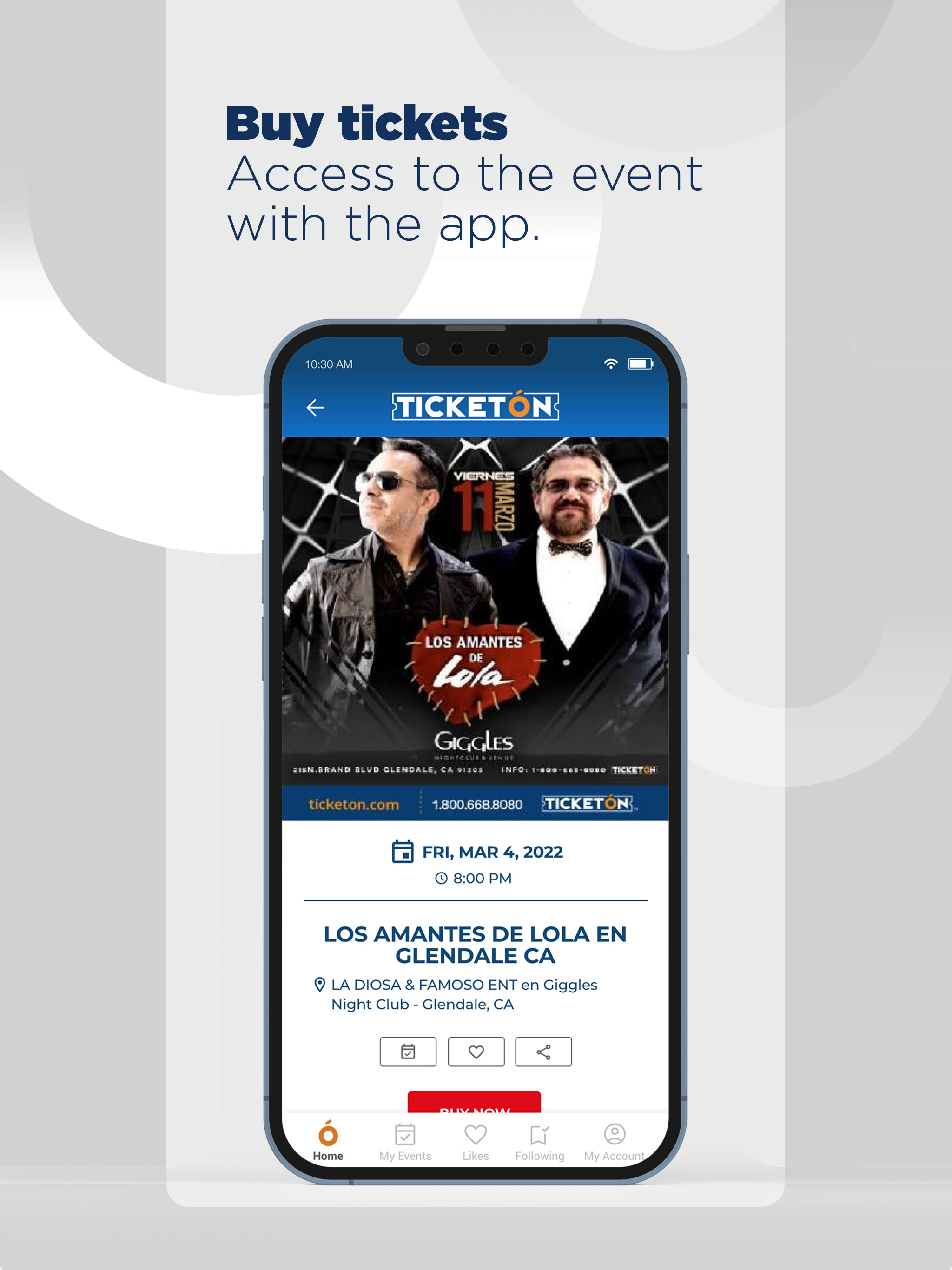 Ticketón - Event tickets APK screenshot
