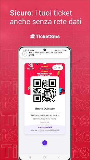 TicketSms APK screenshot