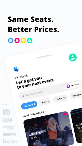 TickPick - Live Event Tickets APK screenshot