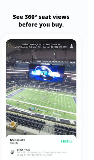 TickPick - Live Event Tickets APK screenshot