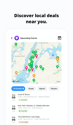 TickPick - Live Event Tickets APK screenshot