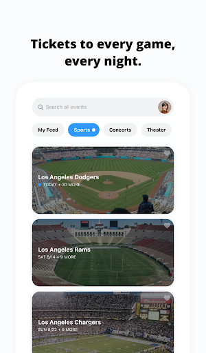 TickPick - Live Event Tickets APK screenshot