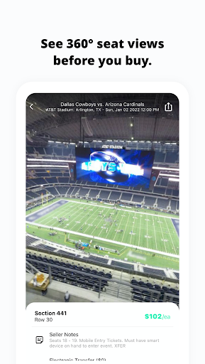 TickPick - Live Event Tickets APK screenshot