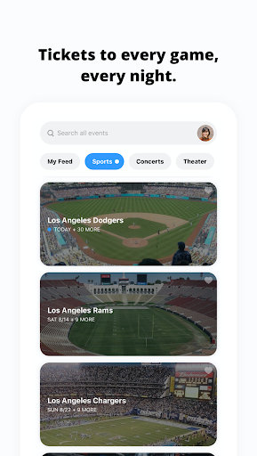 TickPick - Live Event Tickets APK screenshot
