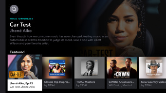 TIDAL screenshot