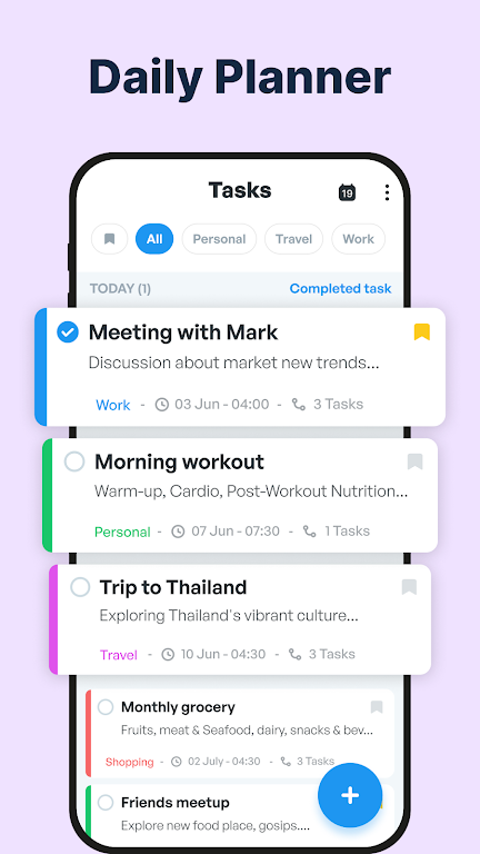 To Do List Schedule planner APK screenshot