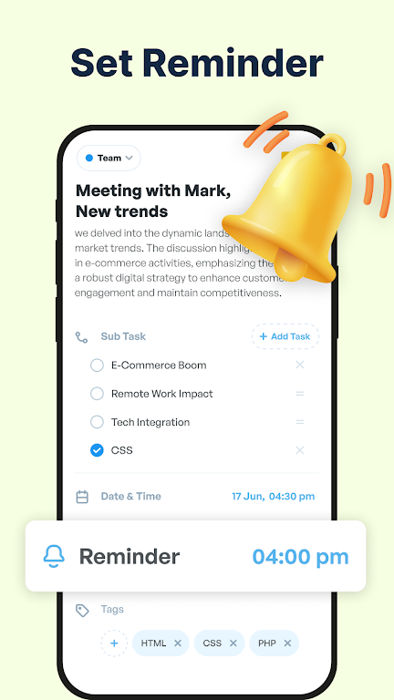 To Do List Schedule planner APK screenshot