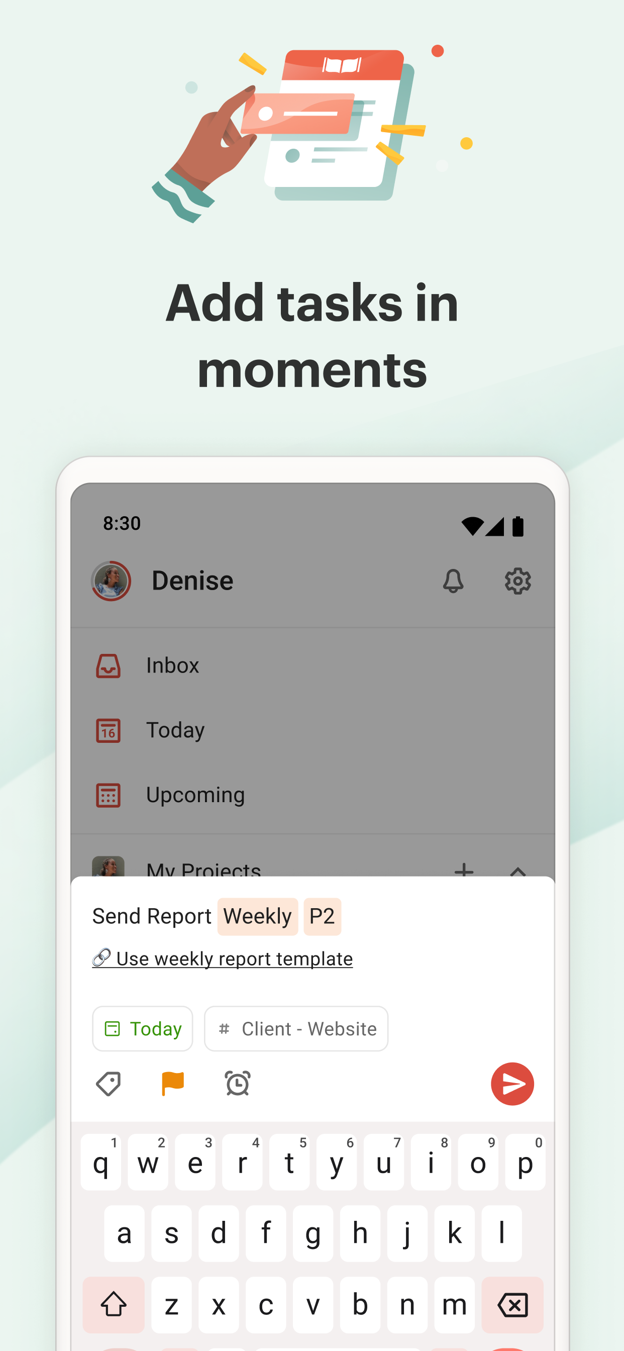 Todoist screenshot