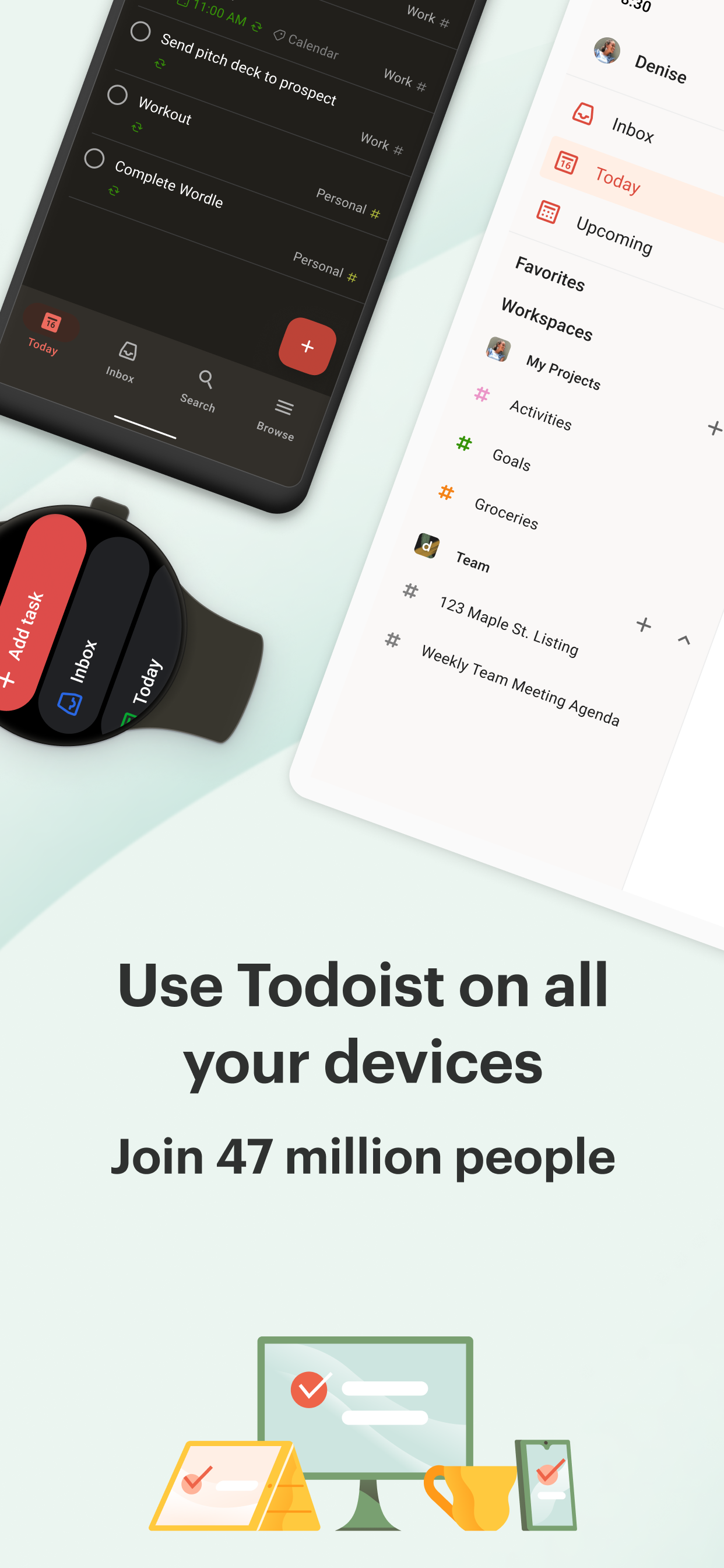 Todoist screenshot
