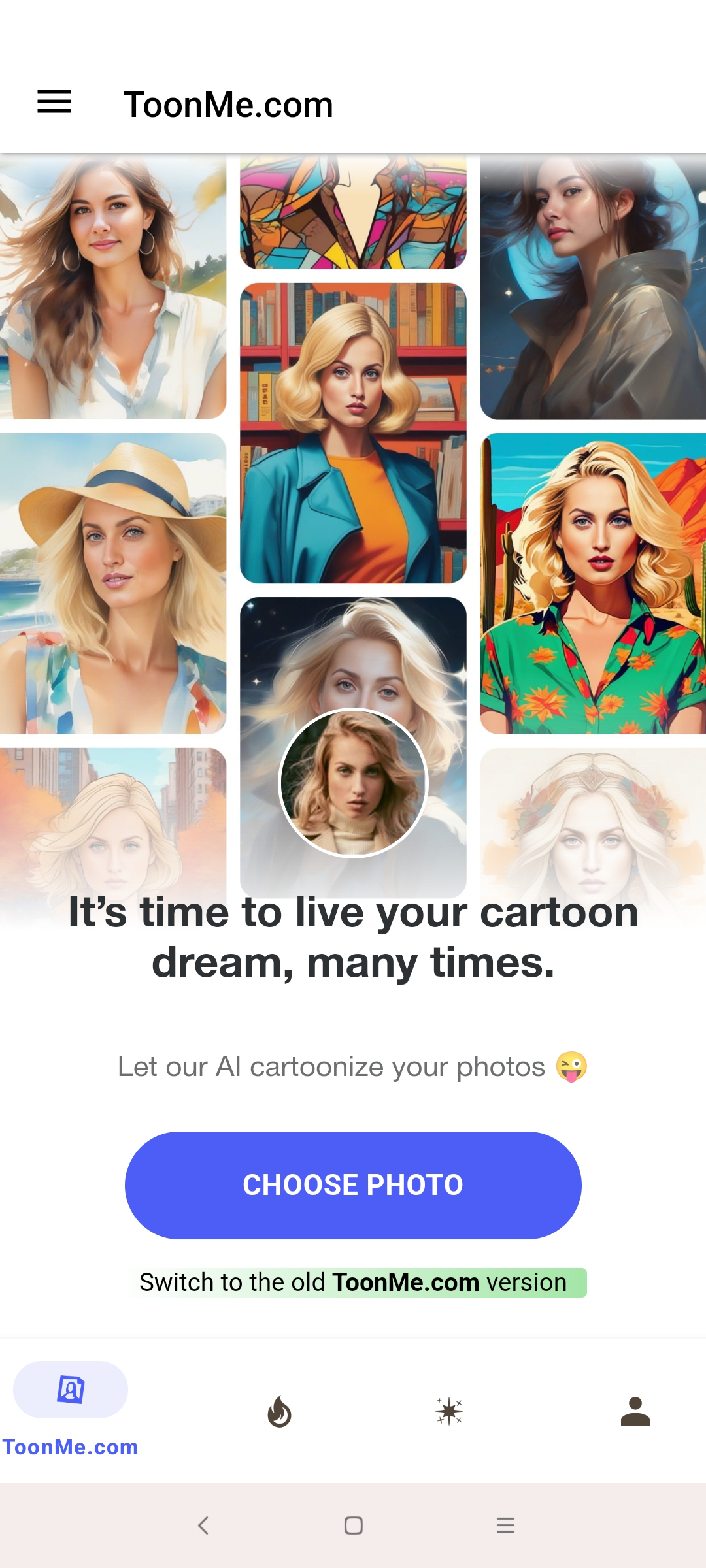ToonMe APK screenshot