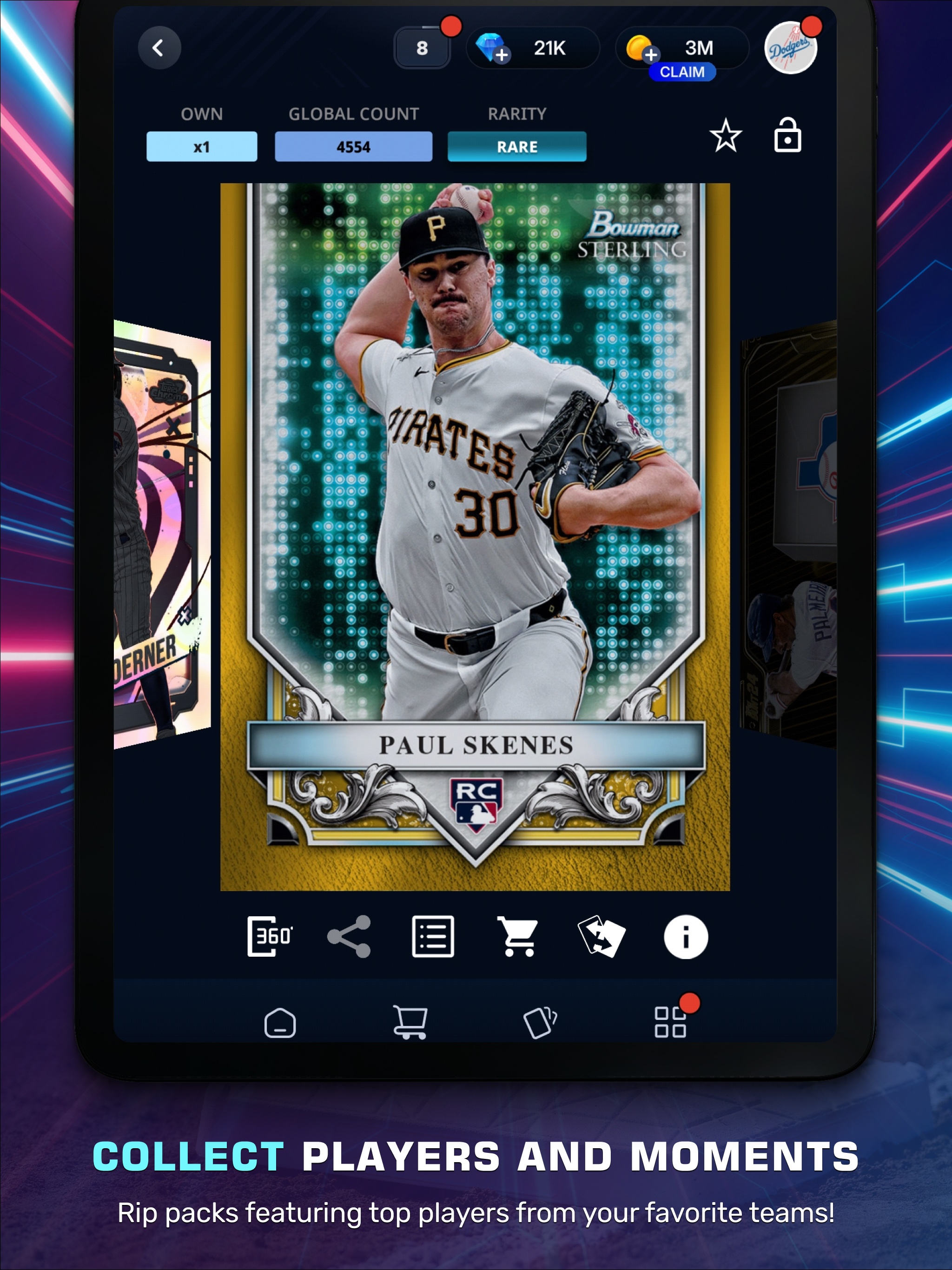 Topps® BUNT® MLB Card Trader APK screenshot