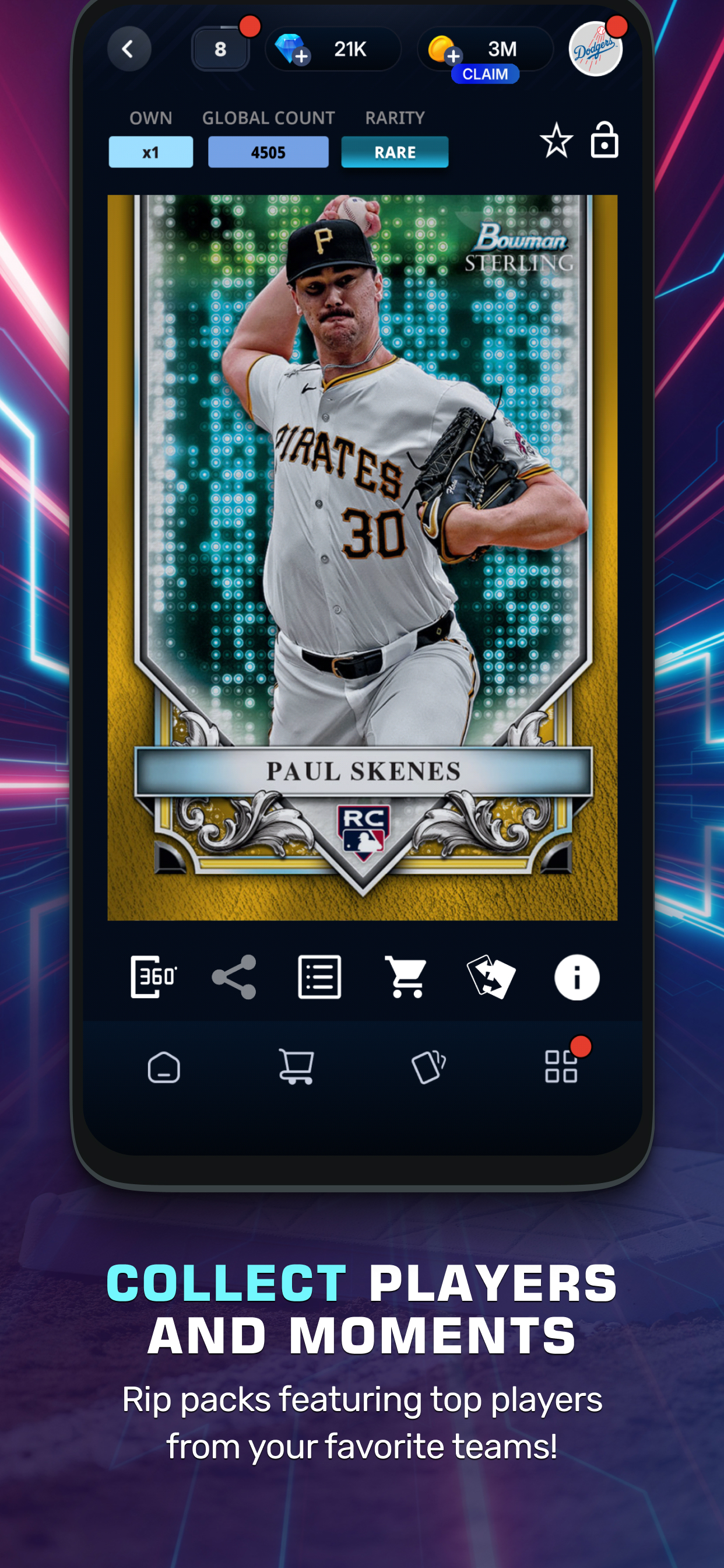 Topps® BUNT® MLB Card Trader APK screenshot