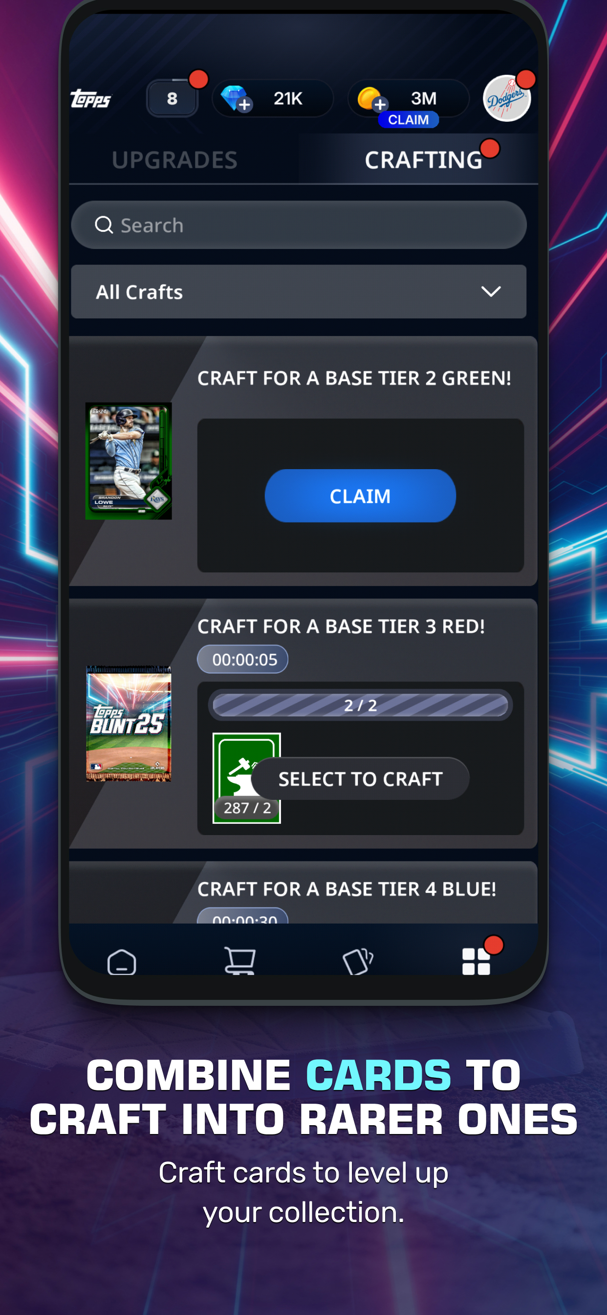 Topps® BUNT® MLB Card Trader APK screenshot
