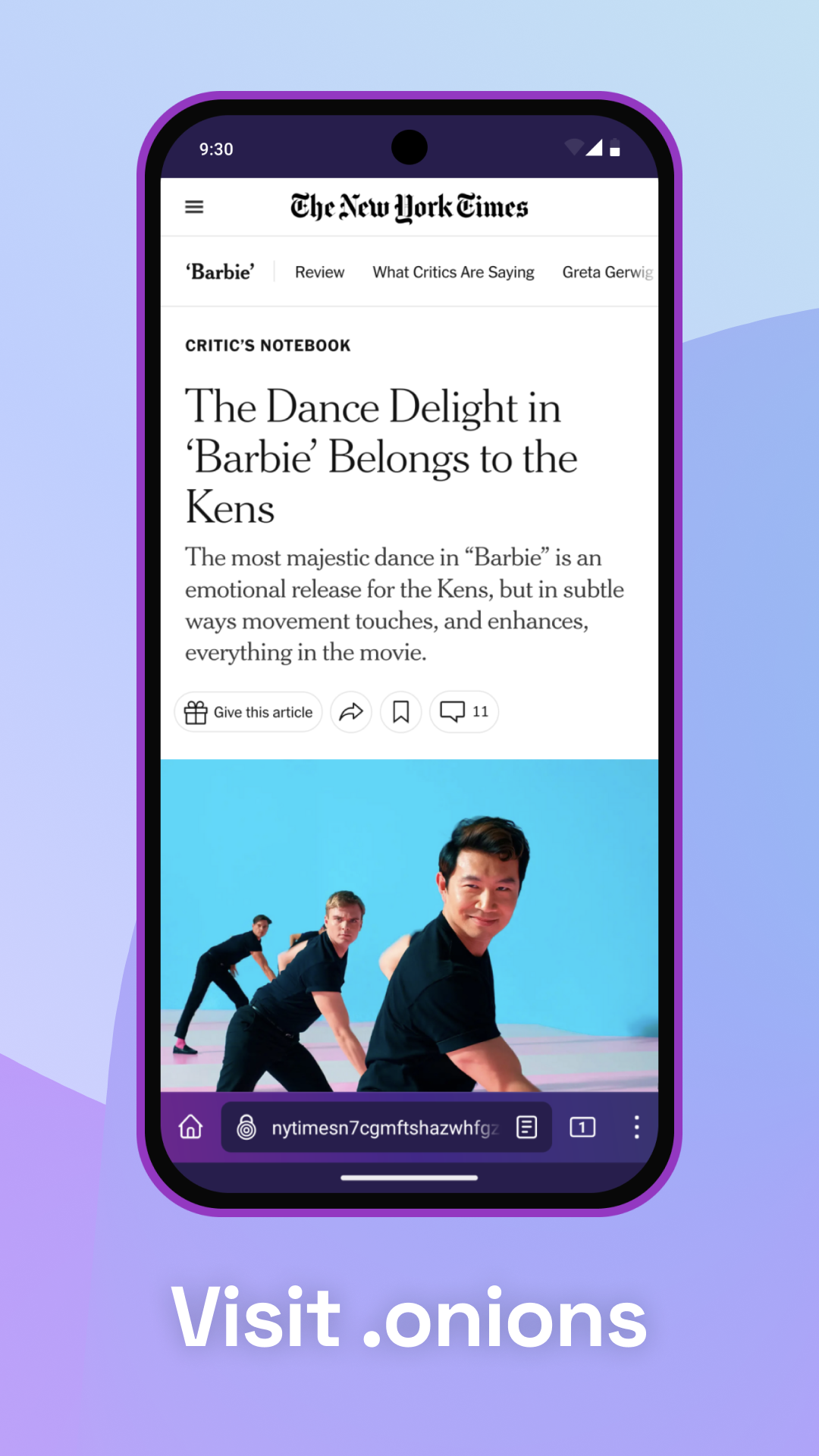 Tor APK screenshot