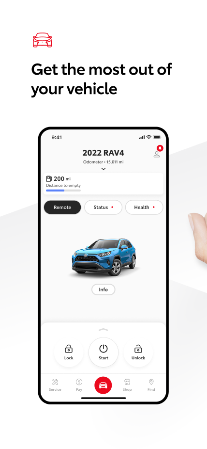 Toyota APK screenshot