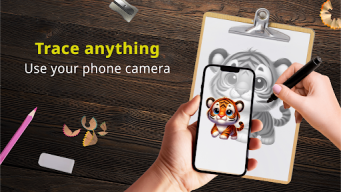 Trace Anything with AR Drawing APK screenshot