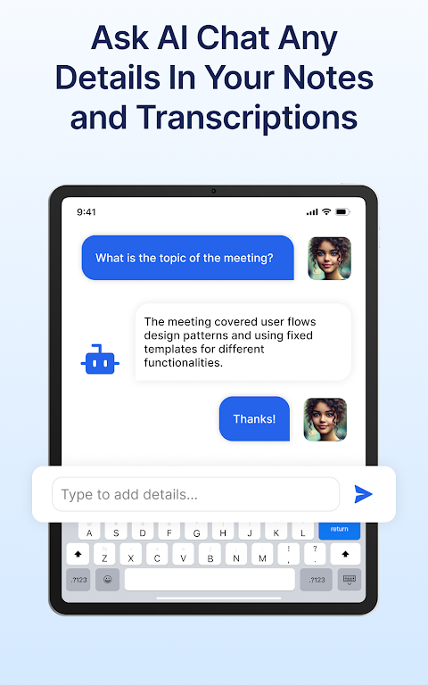 Transcribe Speech to Text APK screenshot
