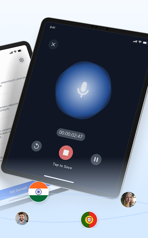 Transcribe Speech to Text APK screenshot