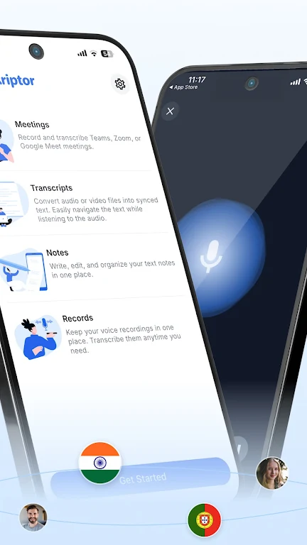Transcribe Speech to Text APK screenshot