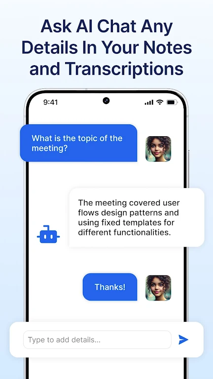 Transcribe Speech to Text APK screenshot