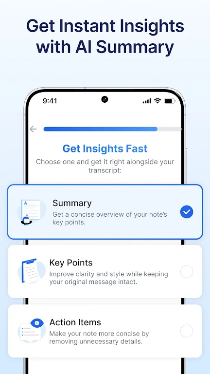 Transcribe Speech to Text APK screenshot