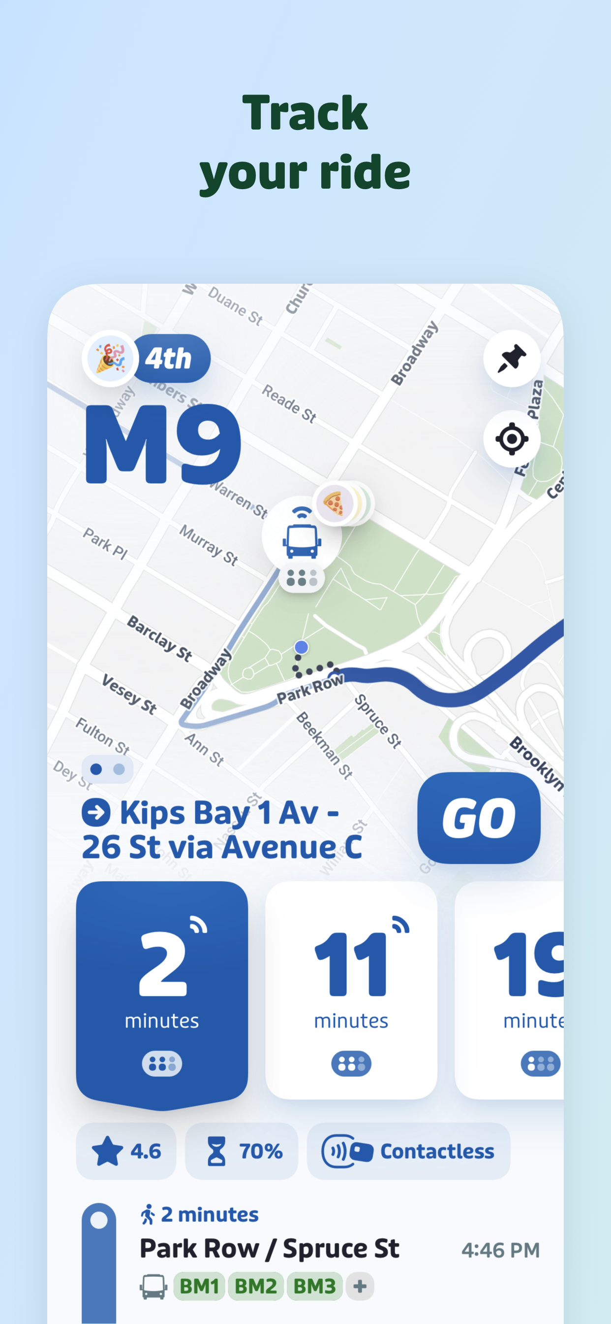 Transit • Subway & Bus Times APK screenshot